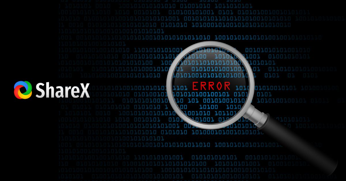 sharex authentication error